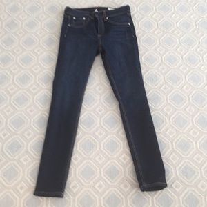 Rag and Bone high rise ankle skinny jeans